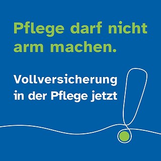 Kampagne zur Pflegevollversicherung des Paritätischen Gesamtverbands